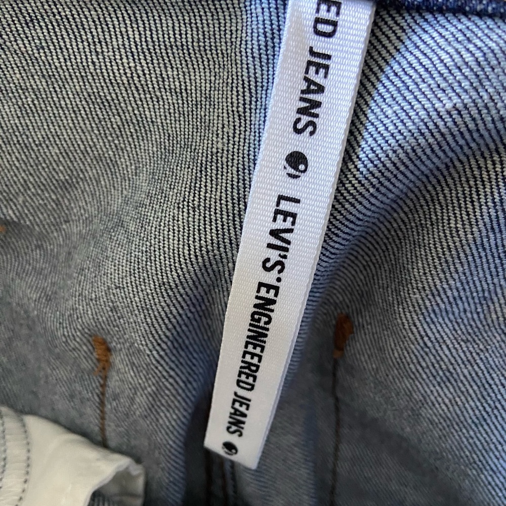 Levi’s Engineered Lej Red Patch Dark Wash Jeans, … - image 7